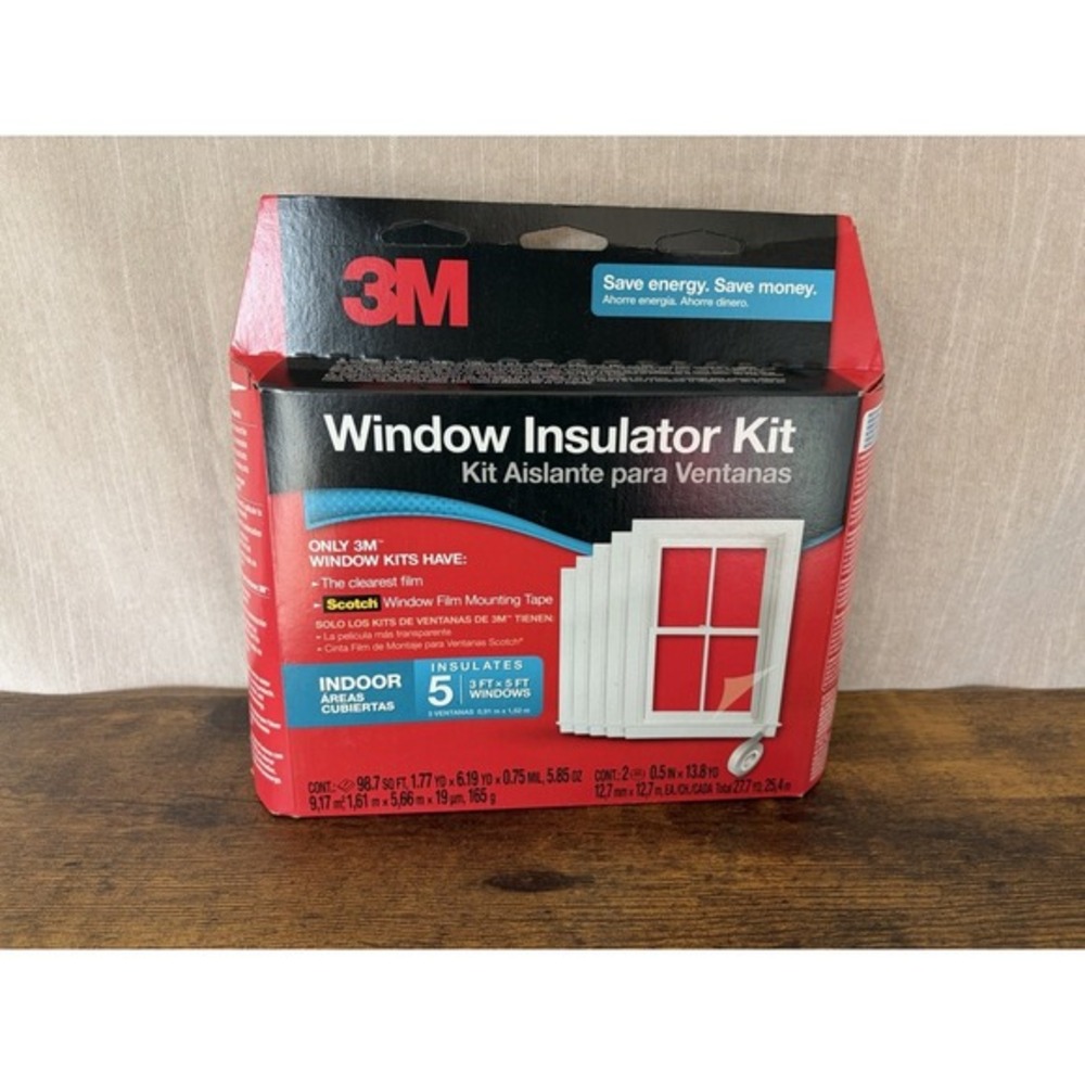 3M INDOOR Window Insulator Kit For 5‎ Windows